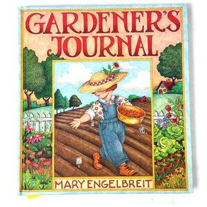 Vintage Mary Engelbreit Gardener's Journal -  Illustrated Gardening Workbook